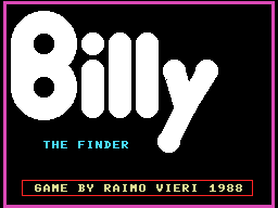 Billy The Finder by Raimo Vieri
