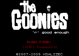 The Goonies R Good Enough by Kralizec