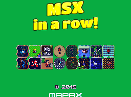 MSX In A Row by Mapax