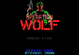Operation Wolf by Toybox