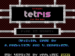 Tetris by Kralizec